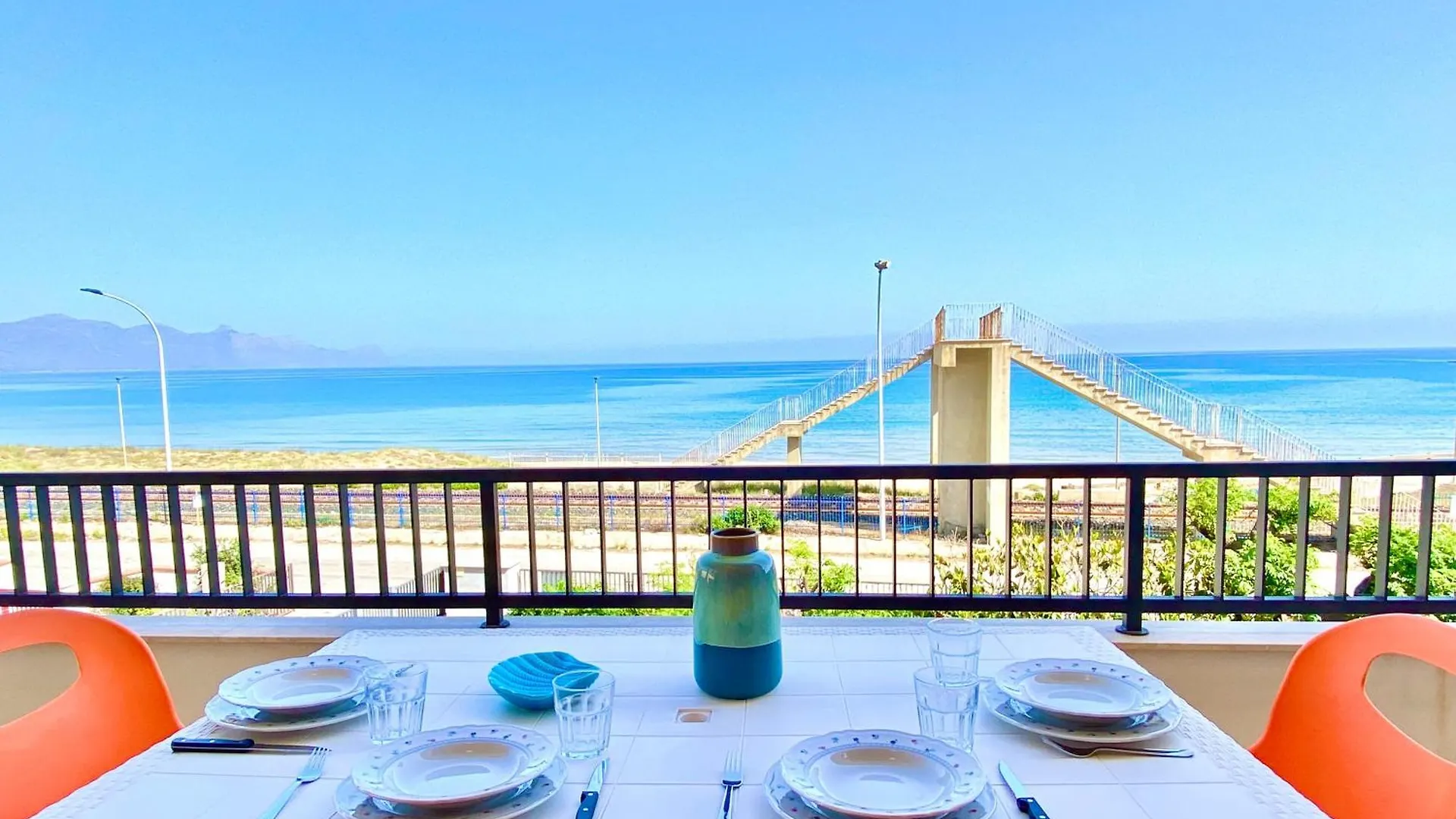 Brezza Marina Apartment, 50 Mt Dalla Spiaggia Alcamo Apartman